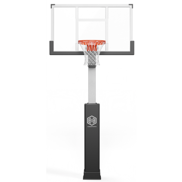 NBA 60 Portable Adjustable Basketball Hoop, Shatter-Resistant