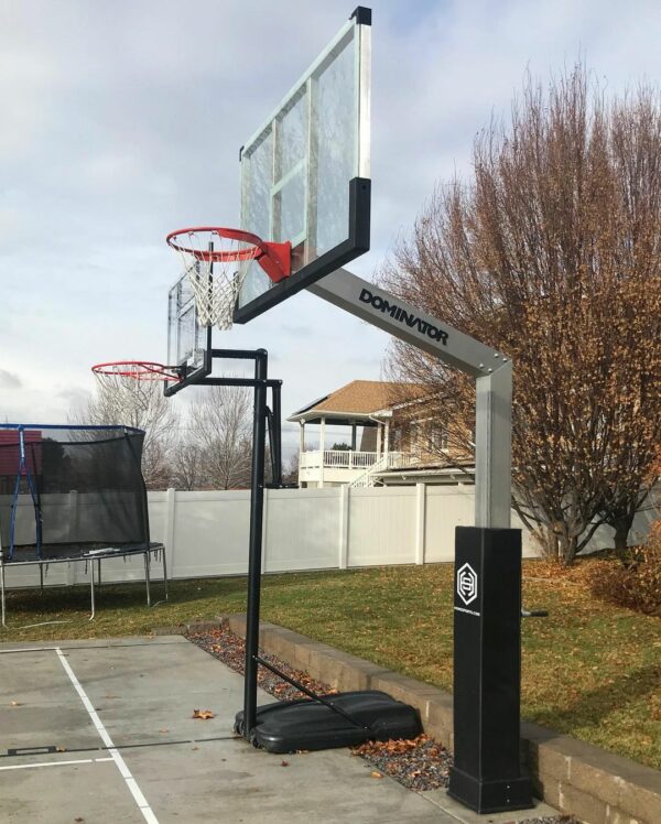  Dominator Premium Inground Adjustable Basketball Hoop