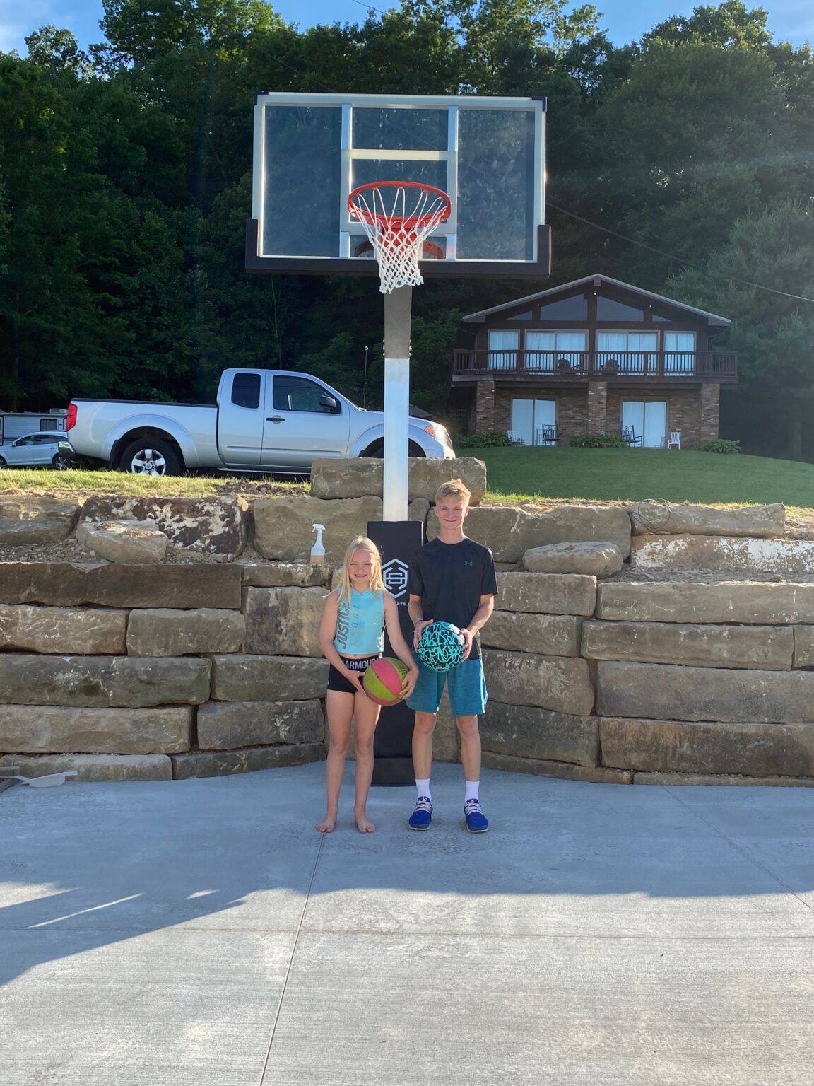 72 Inch Basketball Hoop Premium Outdoor Hoop Dominator